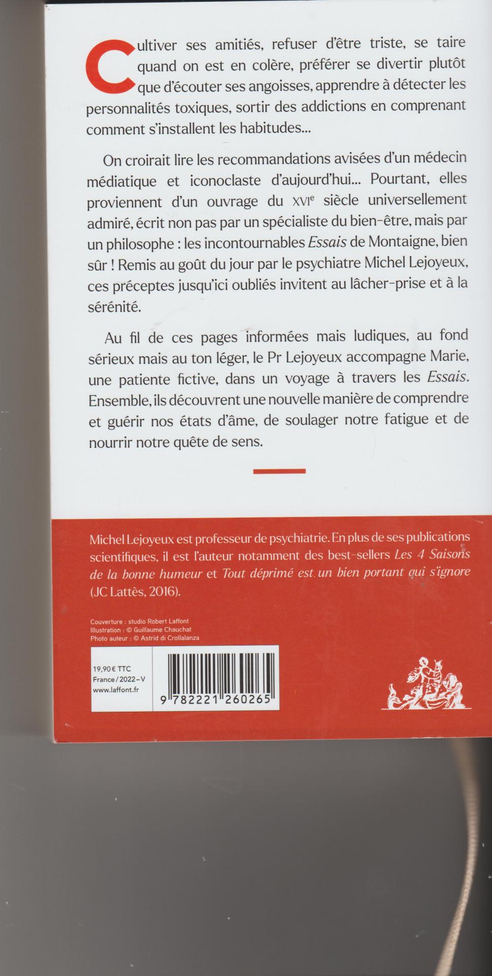 Rester en bonne sante avec montaigne isbn 001